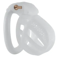 CockLock Cage de chasteté NETIA Blanche S 6 x 3.1cm